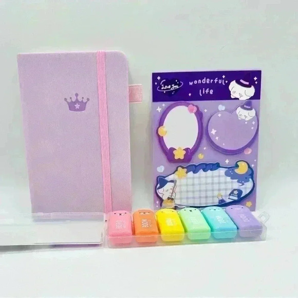 Lavenderini Themed Stationary Bundle - Picture 4 of 7
